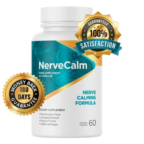 01 bottte NerveCalm with 180-day money-back and satisfaction guarantee